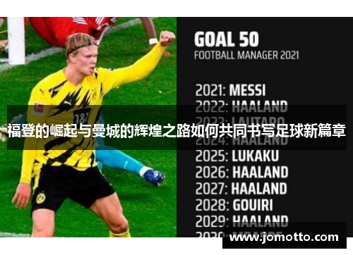 福登的崛起与曼城的辉煌之路如何共同书写足球新篇章